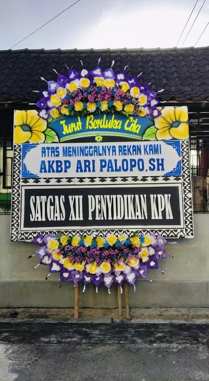 Bunga papan duka cita untuk Muntilan Magelang