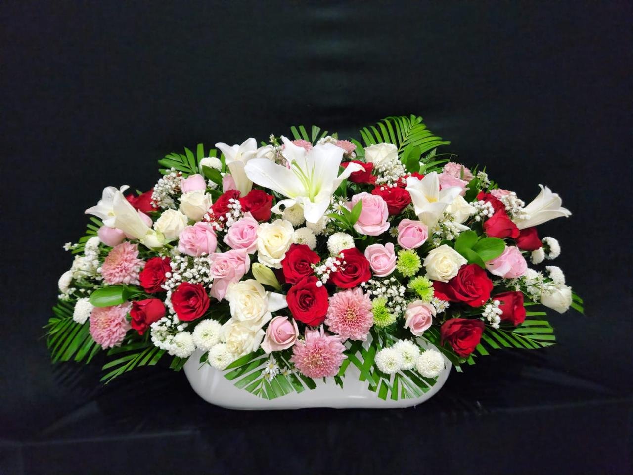 Rangkaian bunga Toko Bunga Muntilan Magelang