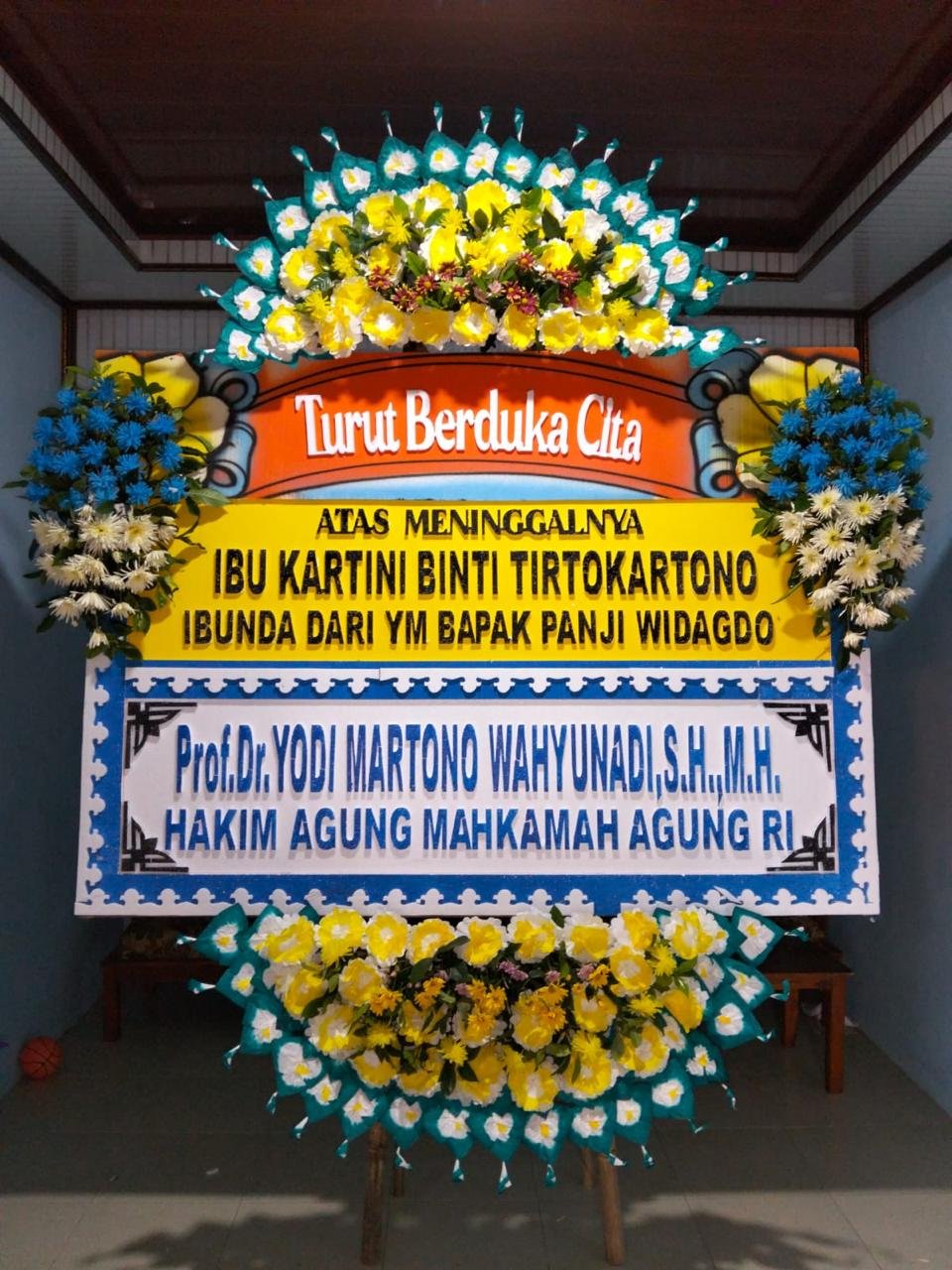 Rangkaian bunga Toko Bunga Muntilan Magelang